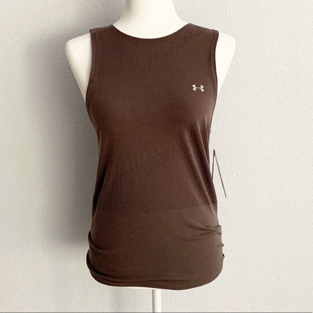Under Armour Heat Gear Fitter Tank size Medium